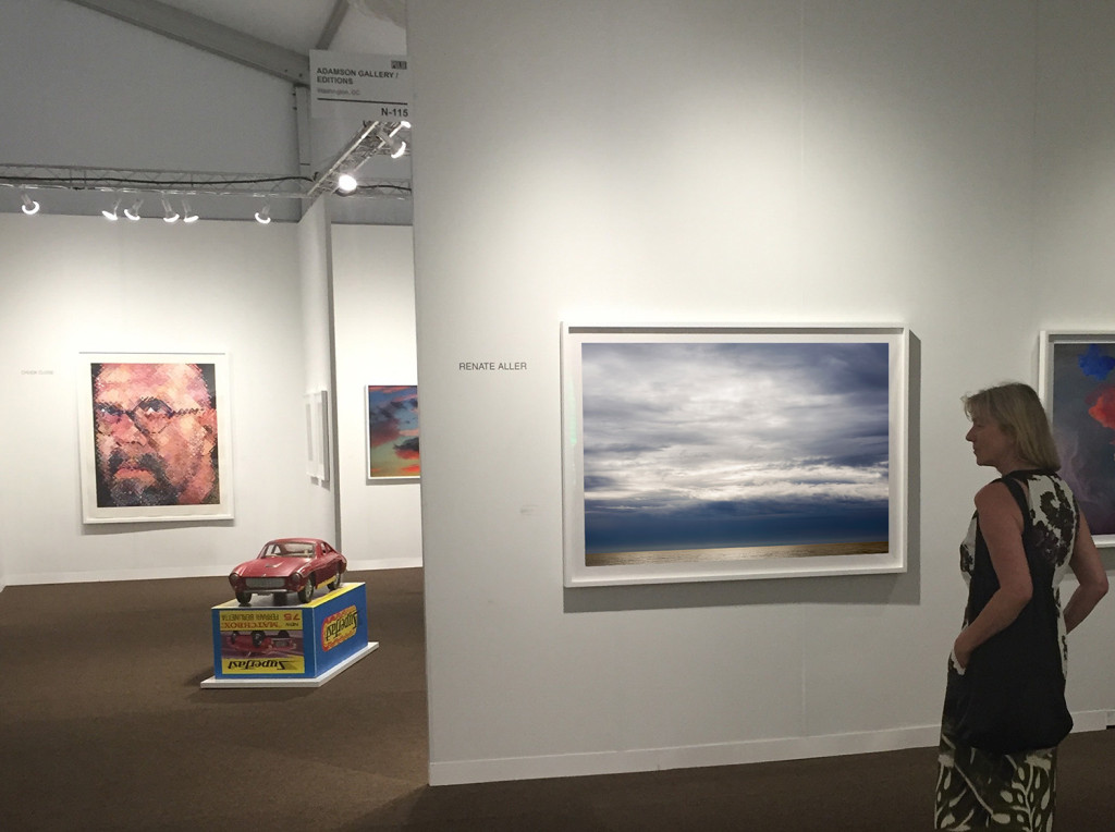 Chuck Close, Vic Muniz, Renate Aller @ Adamson Gallery, Pulse Miami 2015